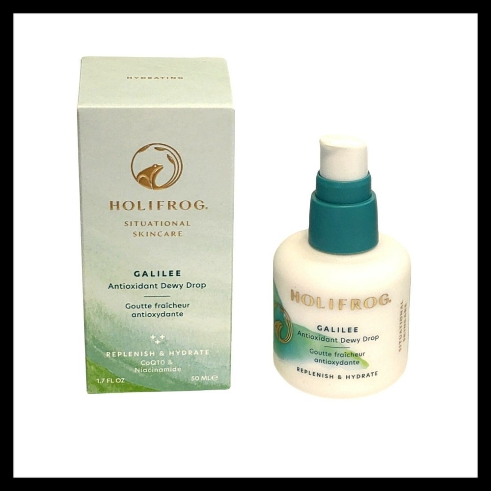 HOLIFROG GALILEE Antioxidant Dewy Drop Hydrate 1.7 fl oz / 50ml Full Size New